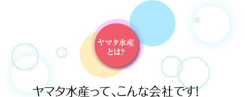 ヤマタ水産とは? ヤマタ水産って、こんな会社です!